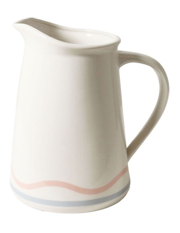 Vintage White With Pink colour