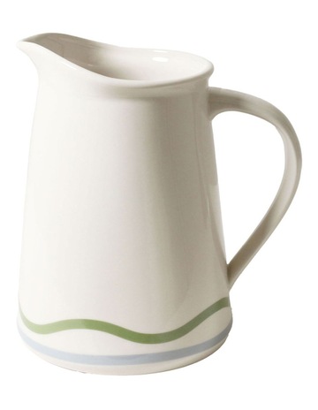 Vintage White With Green colour