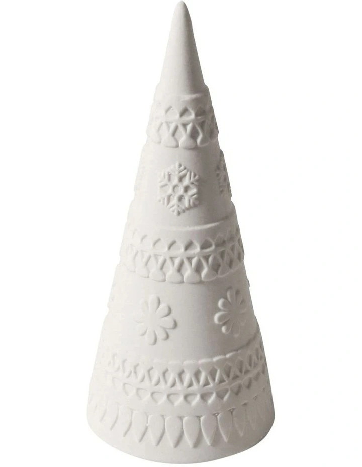 Christmas Small Tree 15cm in White image 1