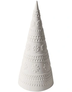 Christmas Large Tree 21cm in White