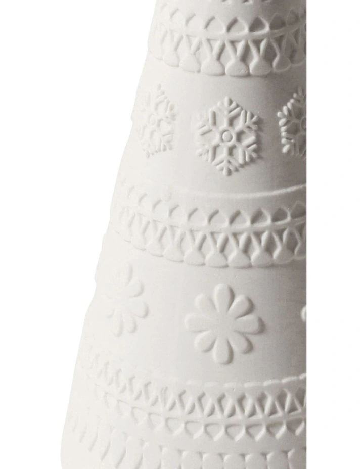 Christmas Large Tree 21cm in White image 3