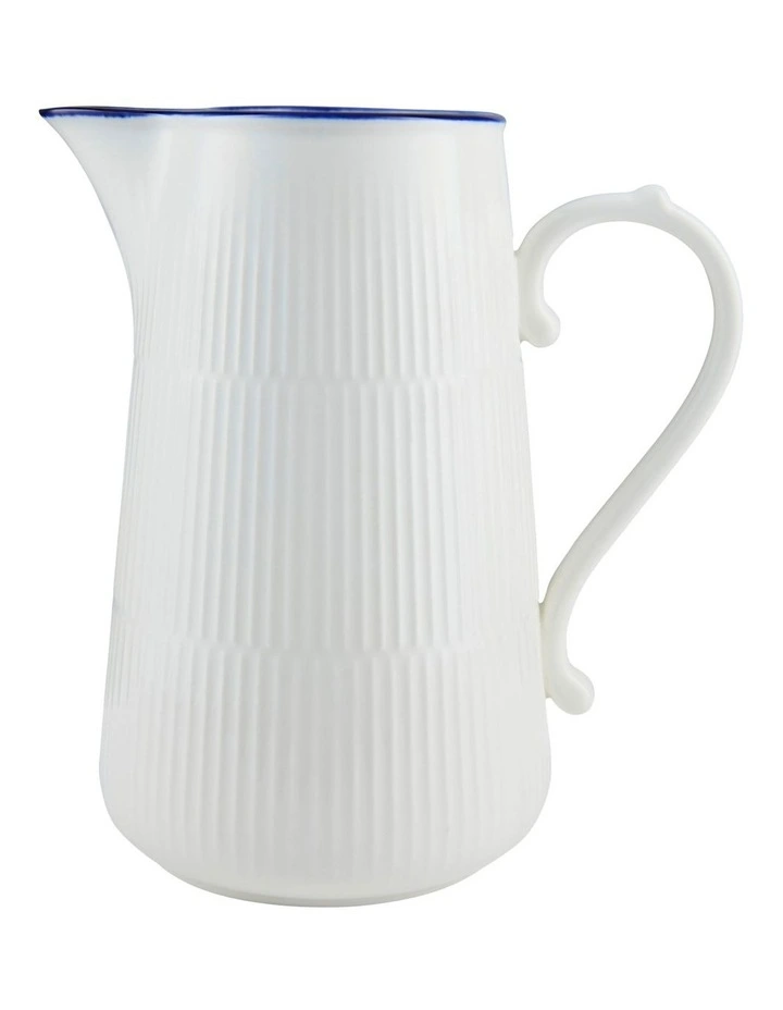 Porcelain Pitcher 2L in White image 1