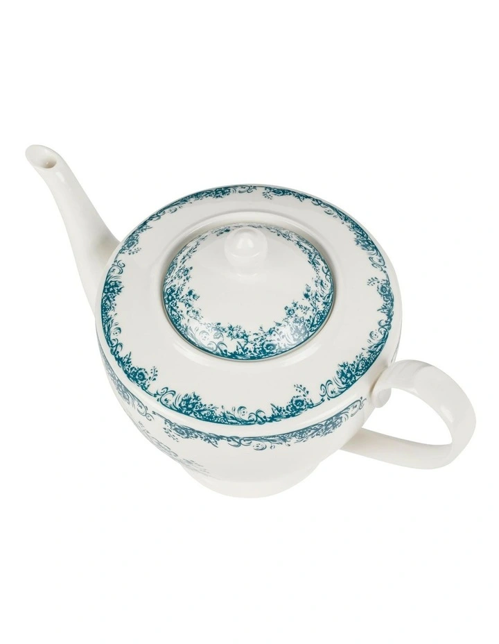 Rosetta Teapot 1L in Antique Blue image 2