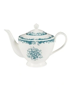 Rosetta Teapot 1L Gift Boxed in Antique Green
