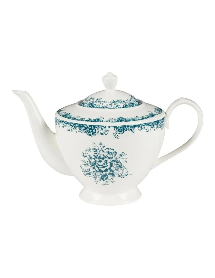 Rosetta Teapot 1L Gift Boxed in Antique Green image 1
