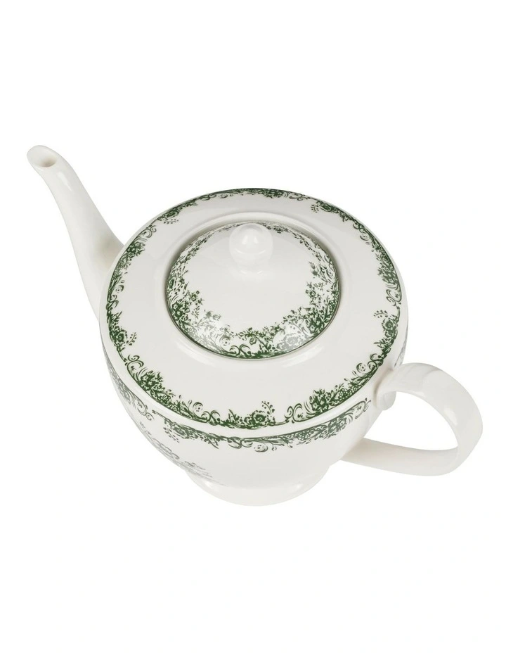 Rosetta Teapot 1L Gift Boxed in Antique Green image 2