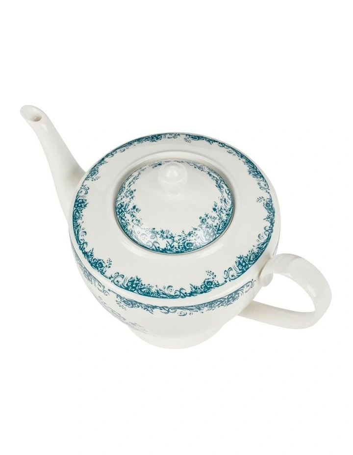 Rosetta Teapot 1L Gift Boxed in Antique Green image 2