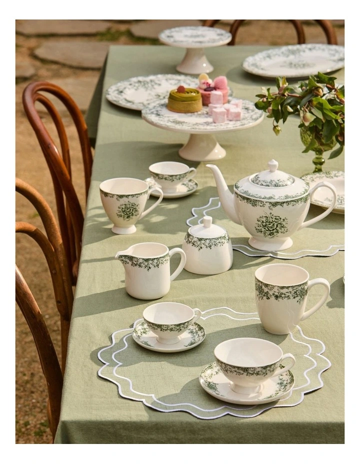 Rosetta Teapot 1L Gift Boxed in Antique Green image 3