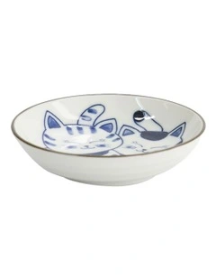 Kawaii Cat Neko Sauce Dish 10x2.5cm in Twin Cat