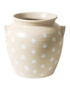 Creative Kitchen Utensil Jar 18x18cm in Cream