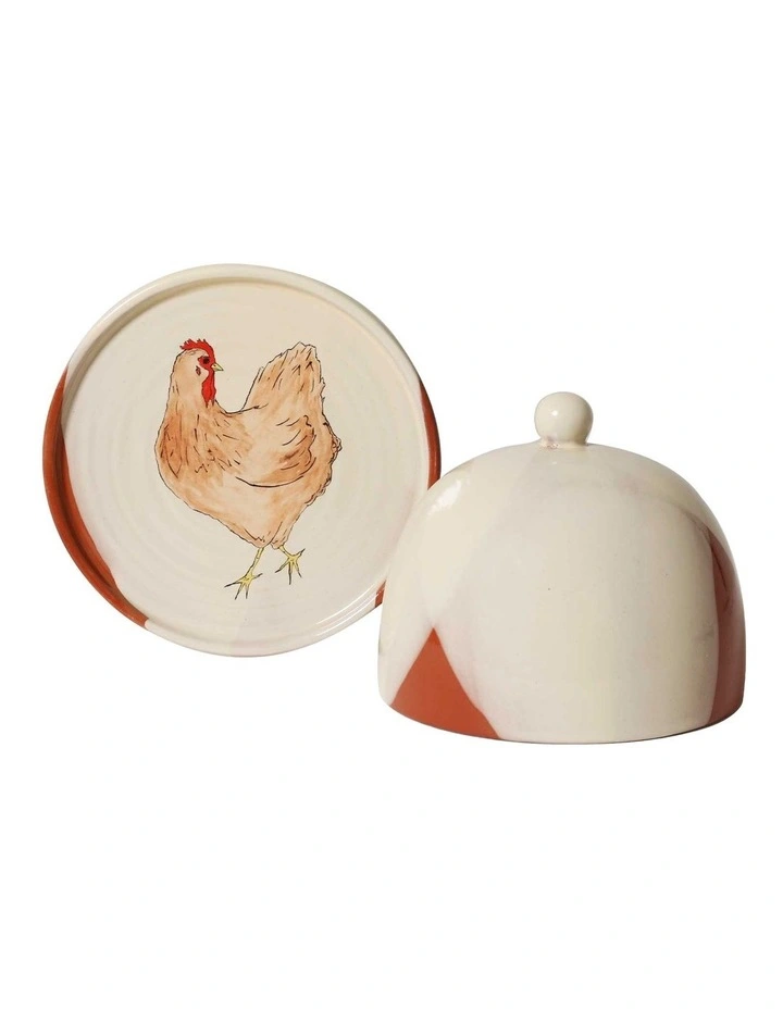 Butter Dish And Lid Jen in Multi image 4