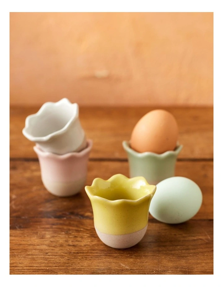 Big Love Excellent Egg Cups 4 Pack in Multi image 3