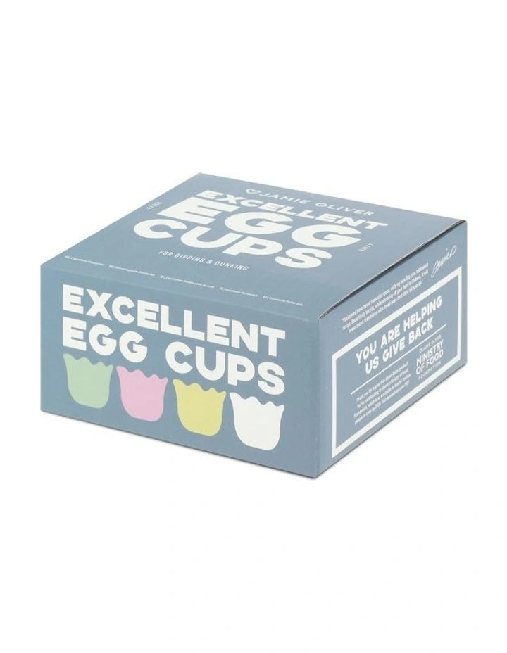 Big Love Excellent Egg Cups 4 Pack in Multi image 6