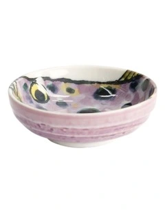 Seafood Fugu Dish 9.5x3cm in Purple