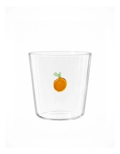 Icon Glassware Tumbler 350ml Orange