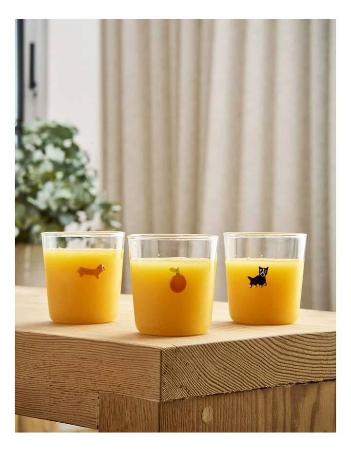 Icon Glassware Tumbler 350ml Border Collie image 4