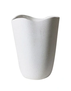 Ocean Large Vase White Speckle