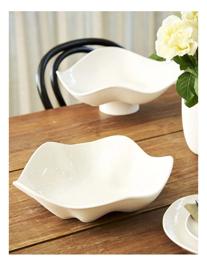 Ocean Large Vase White Speckle image 5