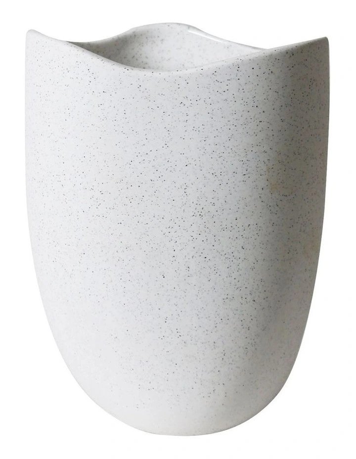 Ocean Small Vase White Speckle image 1