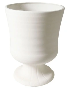 Trophy Life Devon Vase in Vintage White