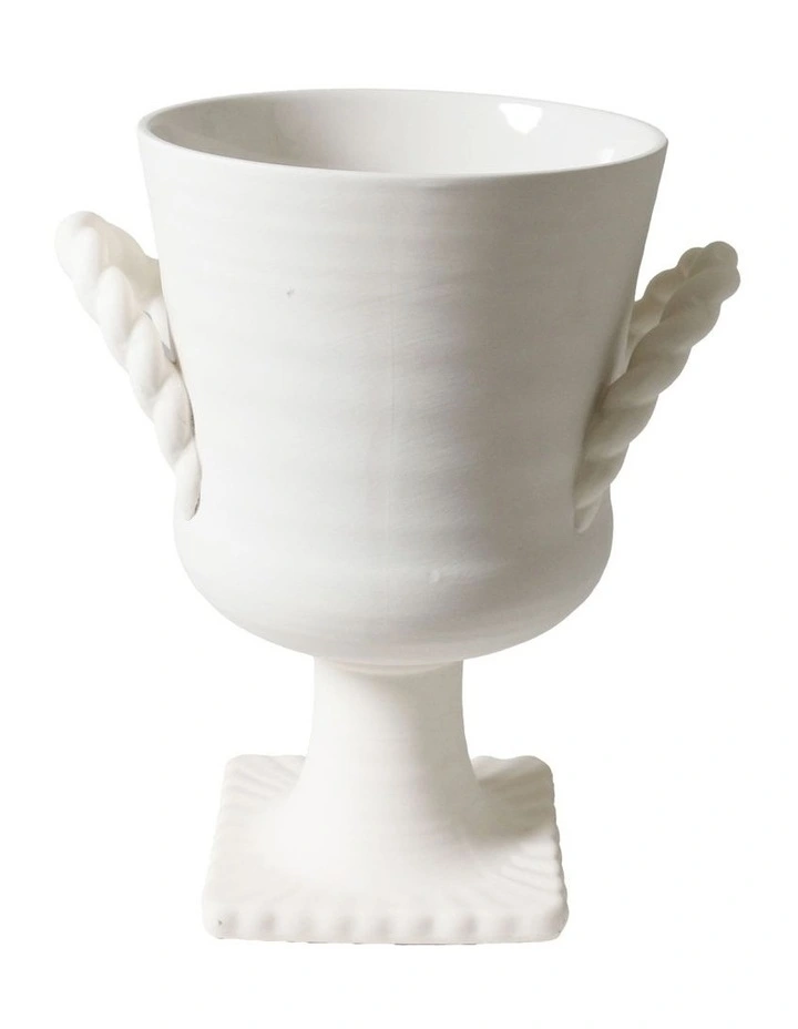 Trophy Life Florence Vase in Vintage White image 1