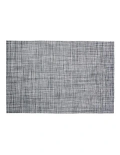 Placemat Crosshatch 45x30cm in Grey