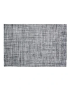Placemat Crosshatch 45x30cm in Grey
