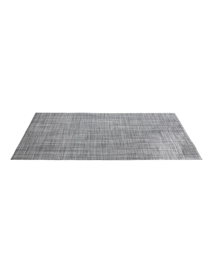 Placemat Crosshatch 45x30cm in Grey image 2