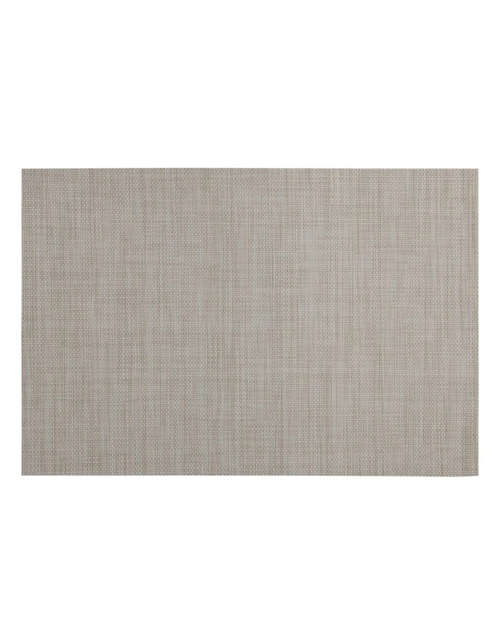 Placemat Crosshatch 45x30cm in Taupe image 1
