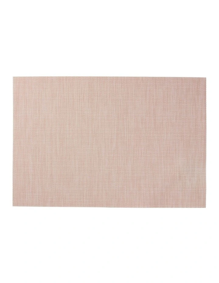 Placemat Crosshatch 45x30cm in Taupe image 1