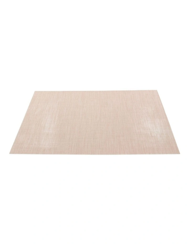 Placemat Crosshatch 45x30cm in Taupe image 2