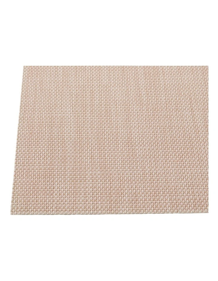 Placemat Crosshatch 45x30cm in Taupe image 4