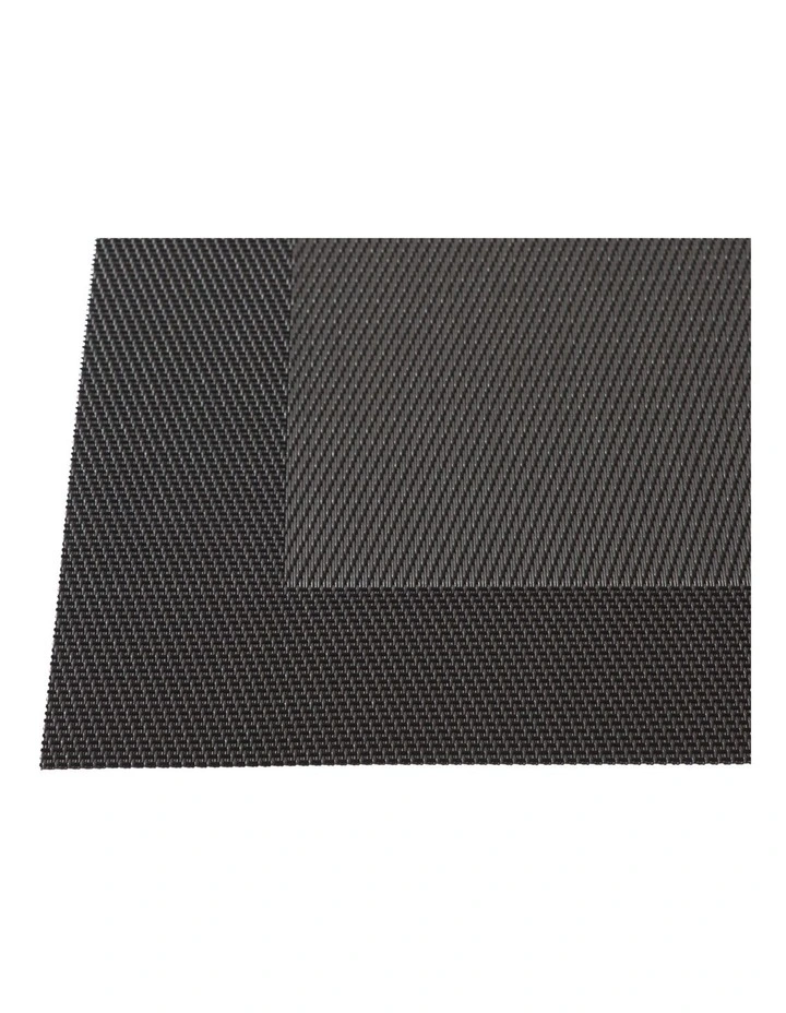 Placemat Wide Border 45x30cm in Charcoal image 4