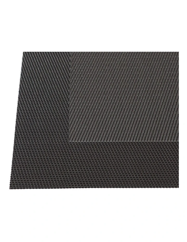 Placemat Wide Border 45x30cm in Charcoal image 4