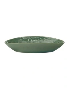 Panama Oval Serving Bowl 24x17cm Gift Boxed in Kiwi