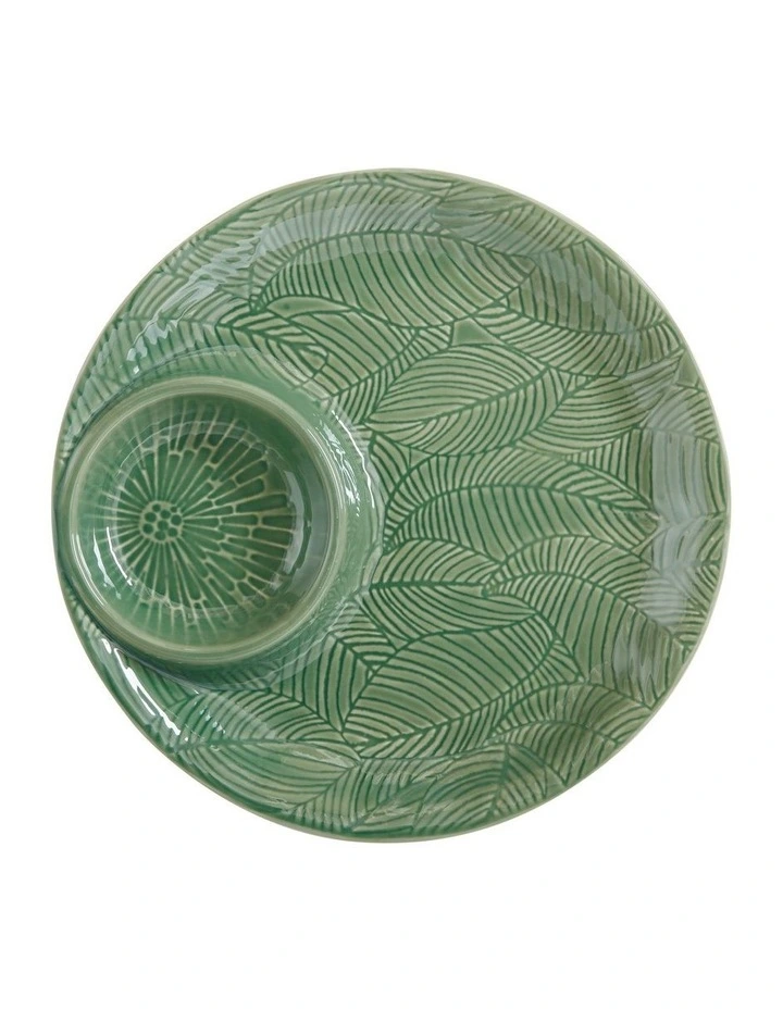 Panama Chip & Dip 32cm Gift Boxed in Kiwi image 1