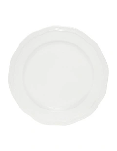 Florence Scallop Platter 33cm in White