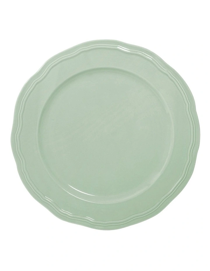 Florence Scallop Platter Gift Boxed 33cm in Light Green image 1