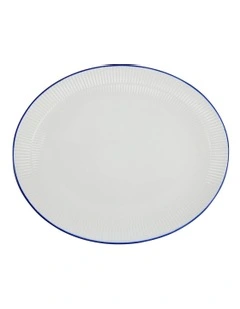 Oval Platter 37x31cm in White