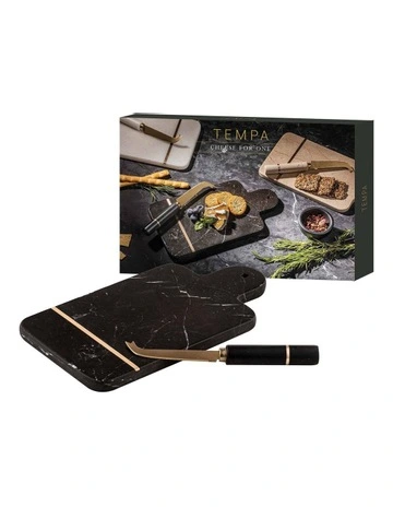 Emerson Cheese for One Set 2 Piece in Black