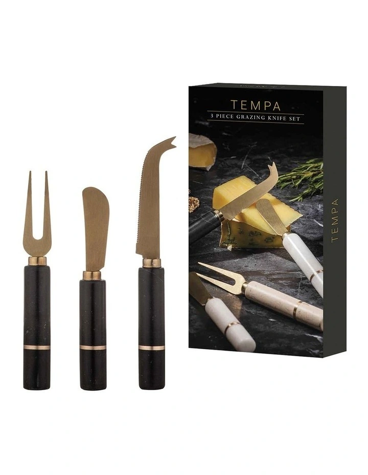 Emerson Grazing Knife Set 3 Piece in Black image 1