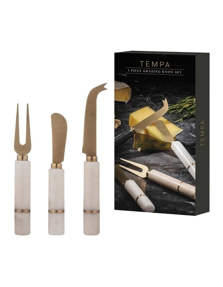 Emerson Grazing Knife Set 3Pieces in White image 1