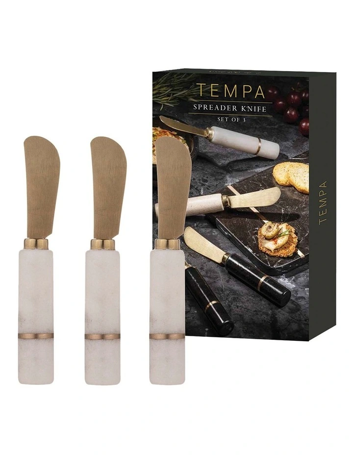 Emerson Spreader Knife 3Pieces in White image 1