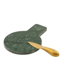 Kira Green Round Cheese For One