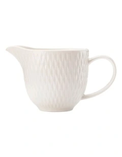 White Basics Diamonds Creamer 190ml Gift Boxed in White