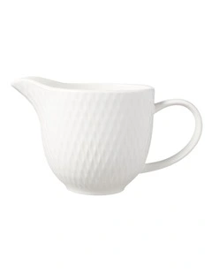 White Basics Diamonds Creamer 190ml Gift Boxed in White