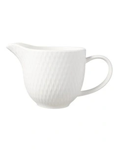 White Basics Diamonds Creamer 190ml Gift Boxed in White