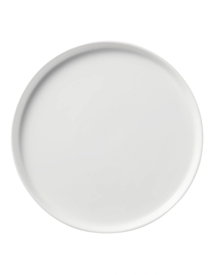 White Basics Footed Cake Stand 20cm Gift Boxed in White image 3