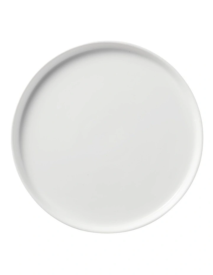 White Basics Footed Cake Stand 20cm Gift Boxed in White image 3