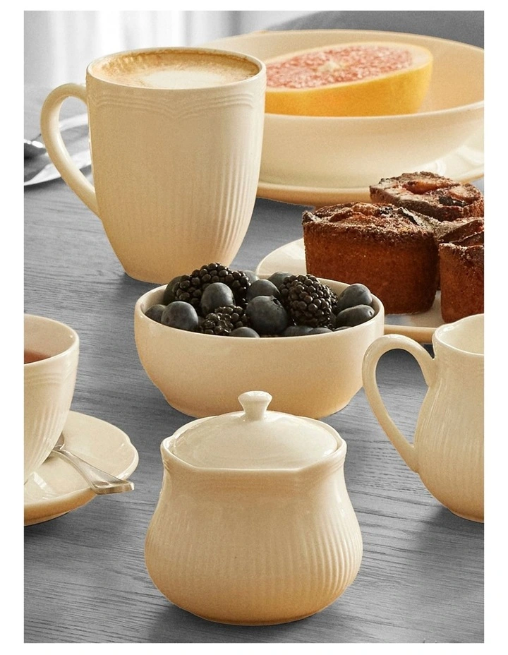 White Basics Footed Cake Stand 20cm Gift Boxed in White image 6